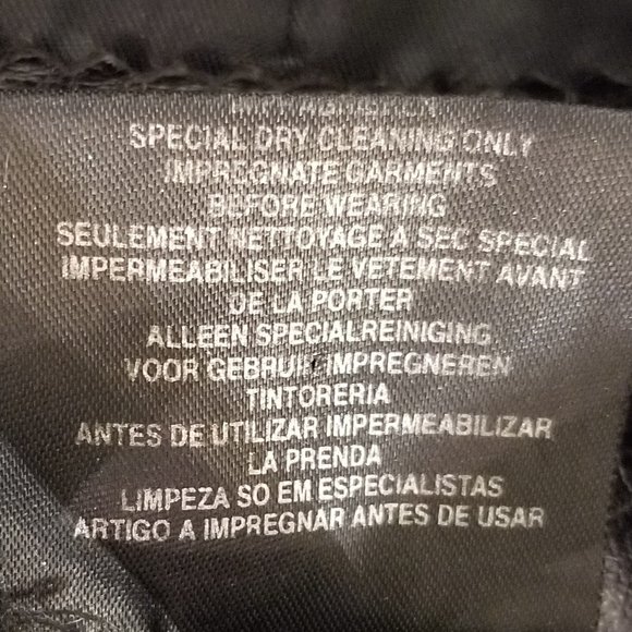 Black Leather Peplum Jacket 34 - Picture 7 of 9